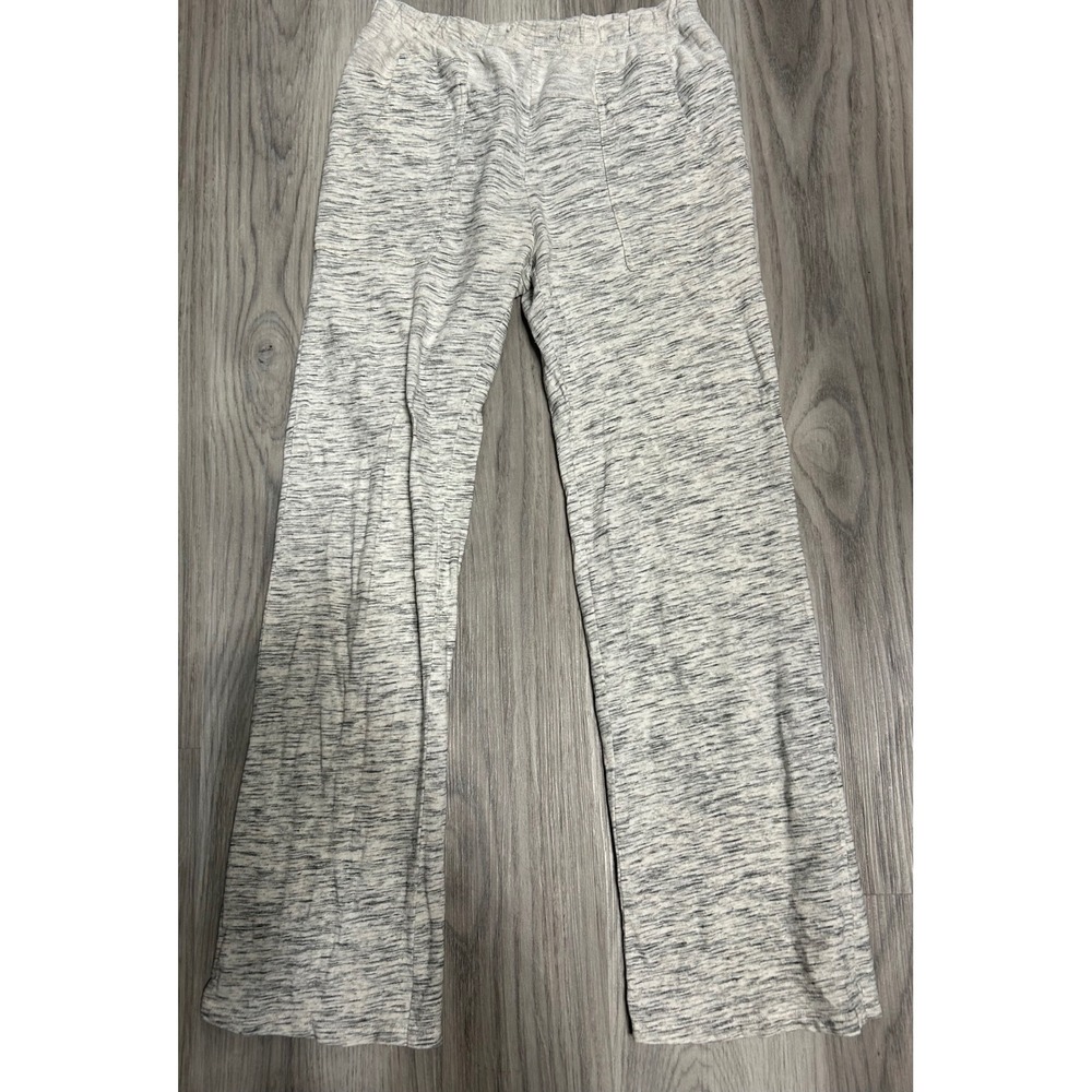 Saturday Sunday Anthropologie Grey‎ Space Dye Lounge Pants XS Wide Leg cozy